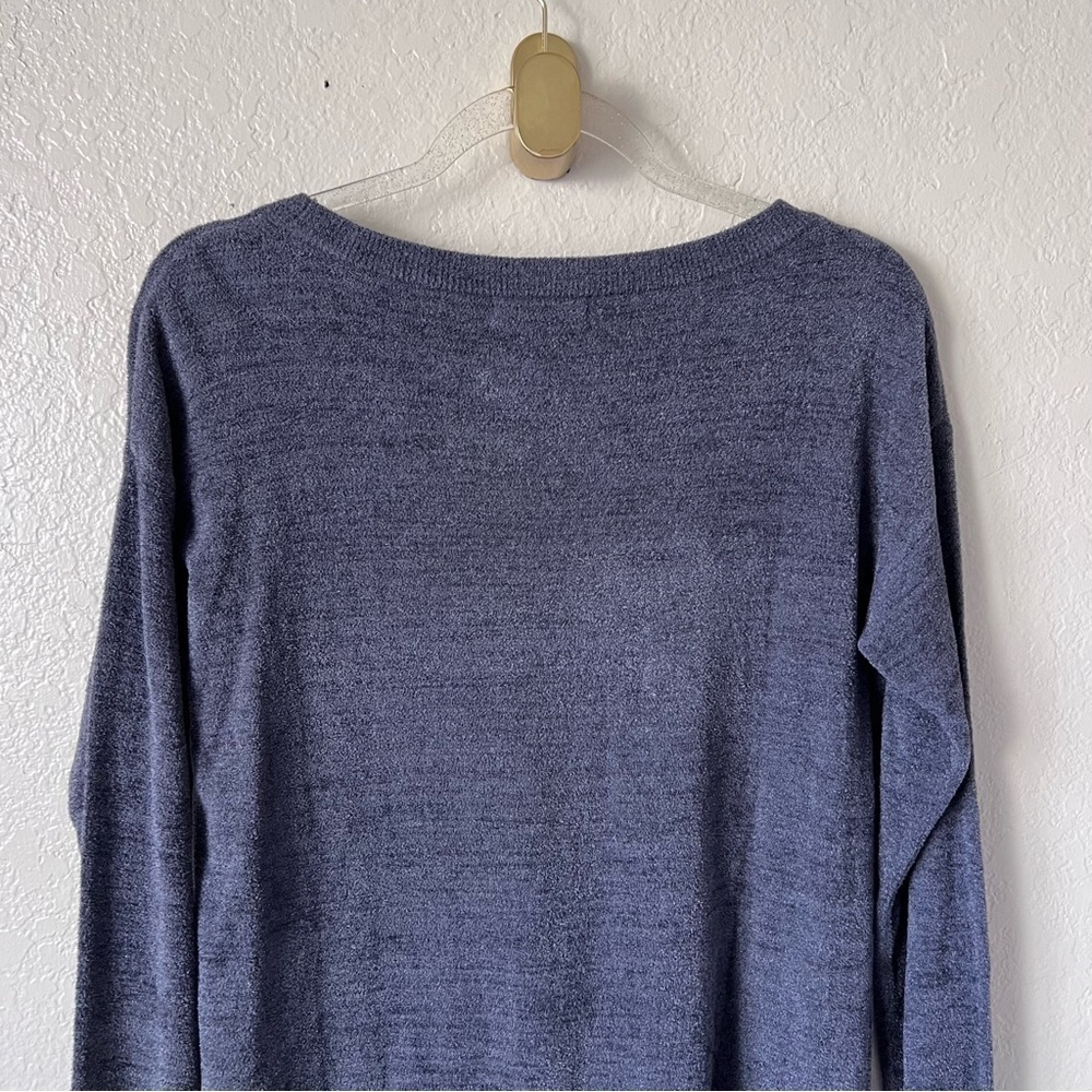 NEW Barefoot Dreams CozyChic™ Ultra Lite Paradise Knit sweater sz M - Picture 9 of 12
